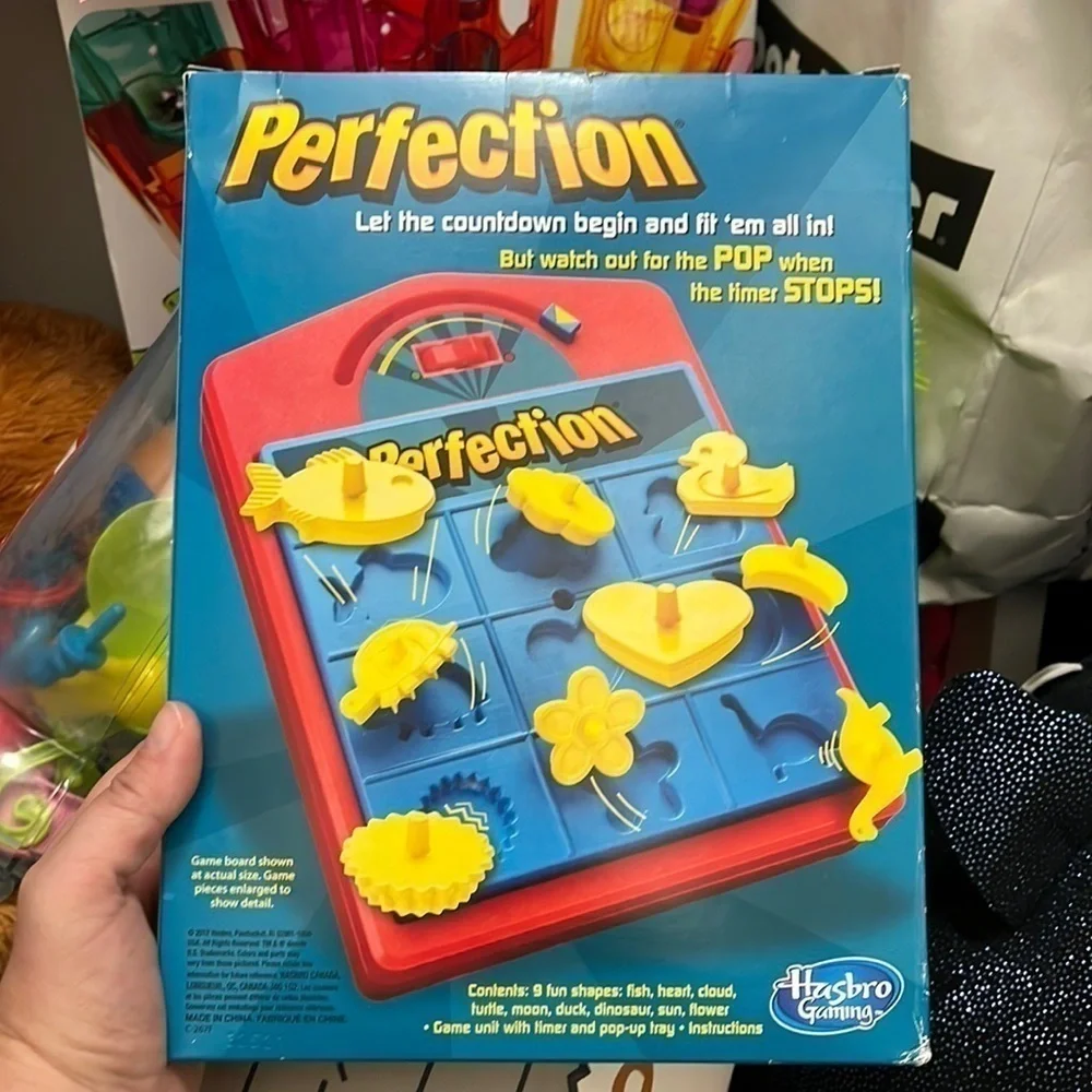 Perfection JR - Hasbro EUC (like new)